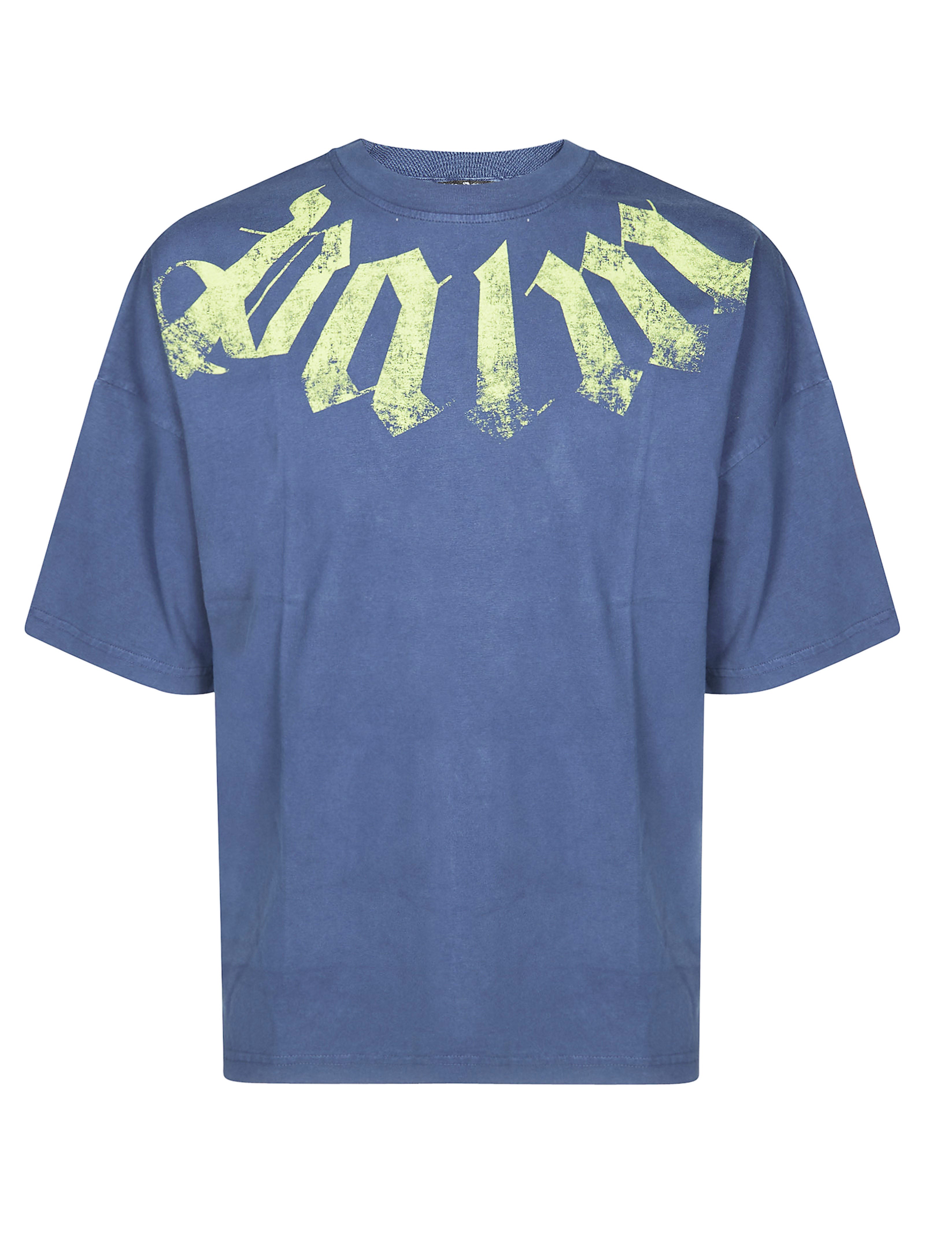 Big Neck Logo Loose Tee for Men
