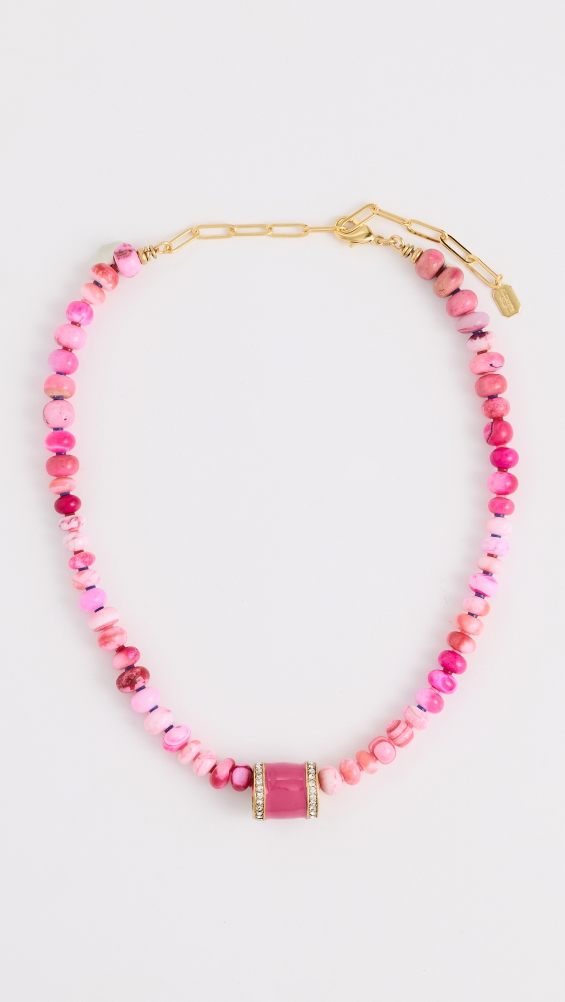 Chroma Necklace Electric Pink One Size