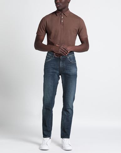 Man Jeans Blue Size 29 Cotton, Elastane