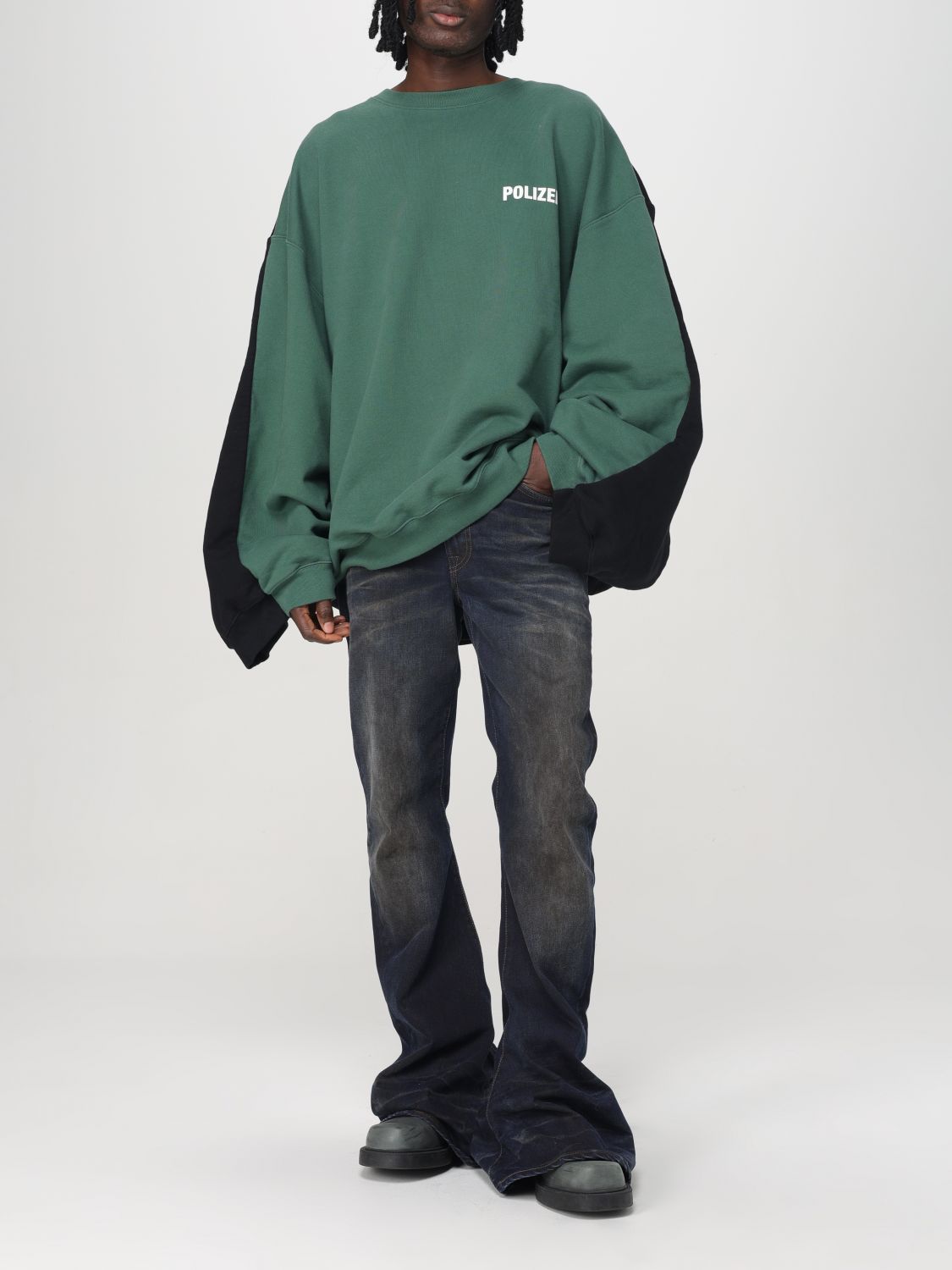 Polizei sweatshirt - Green