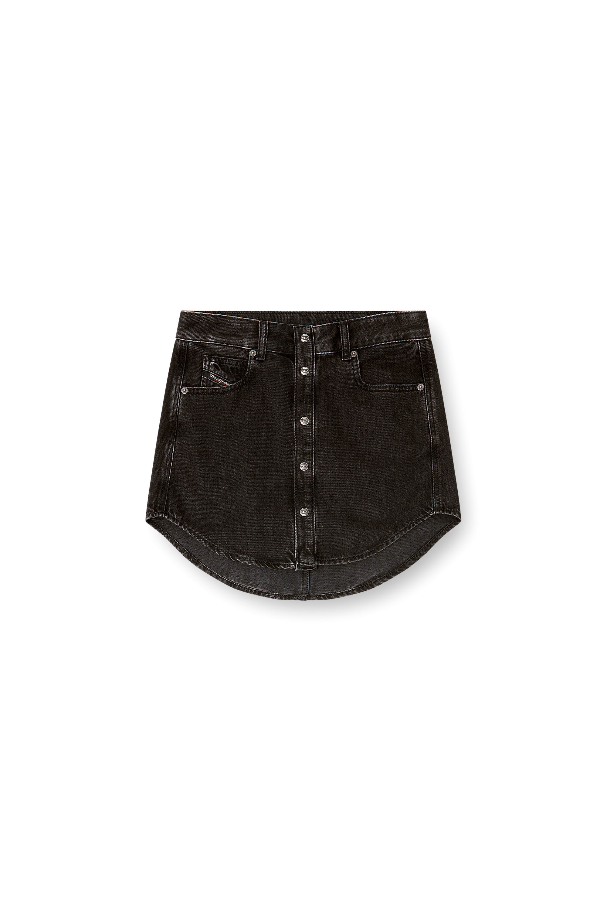 De-ard Denim Miniskirt