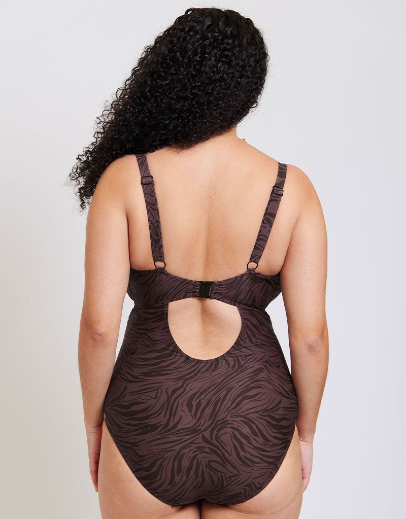 Adella Calypso Plunge Control Underwired Swimsuit