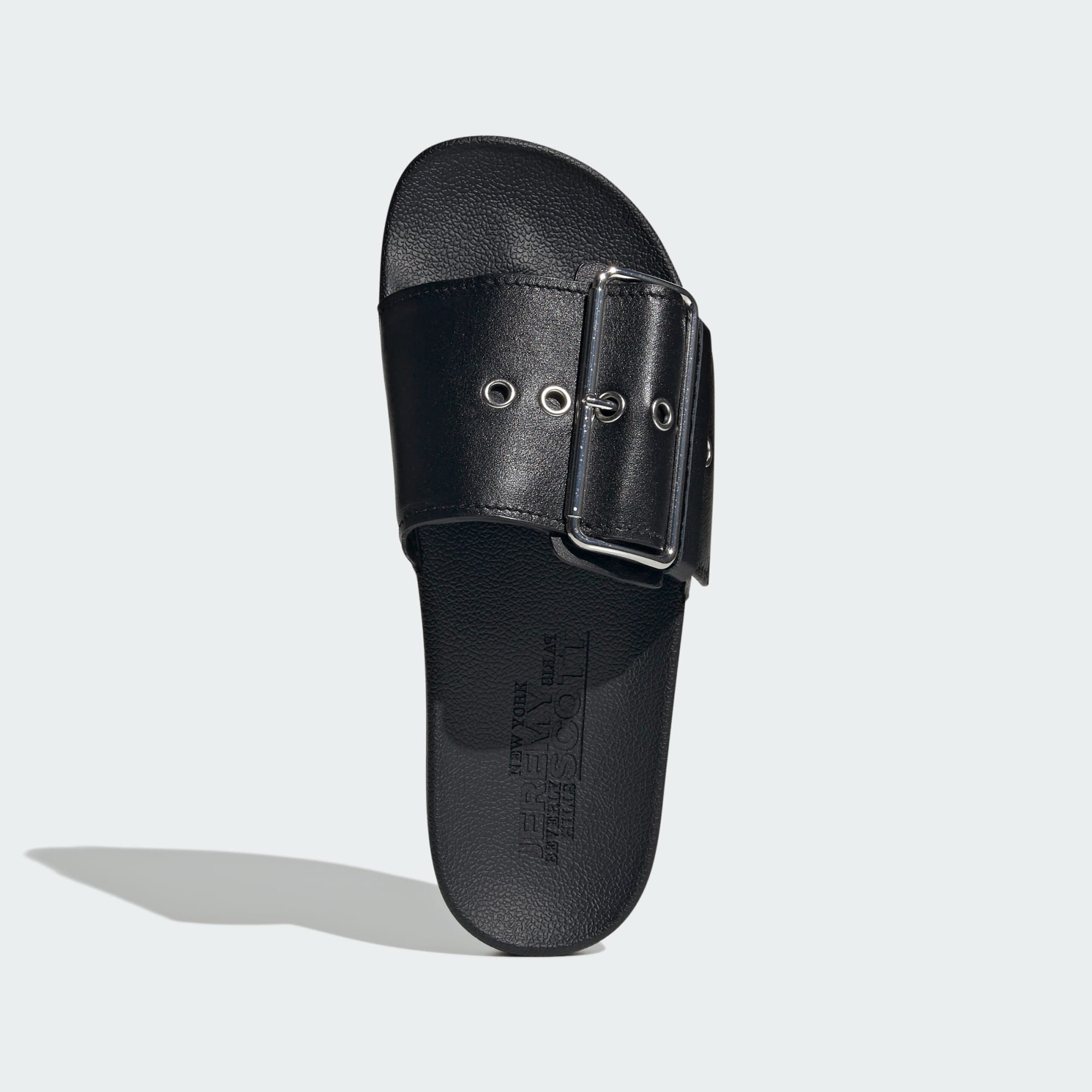 ADIDAS Originals Unisex x Jeremy Scott Adilette Slides - Black Leather
