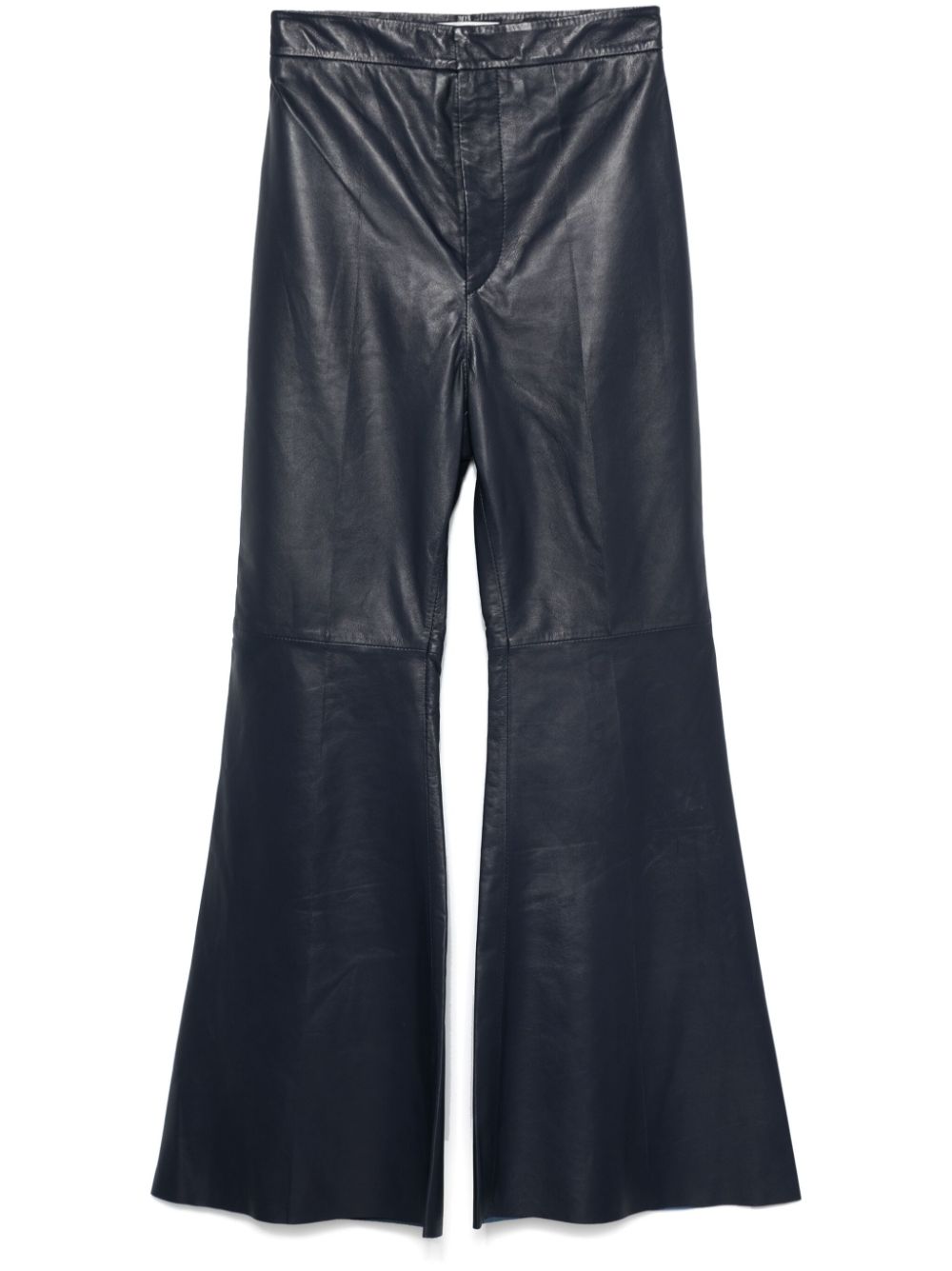 Leather trousers - Blue