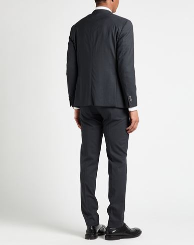 Man Suit Charcoal Size 44 Virgin Wool