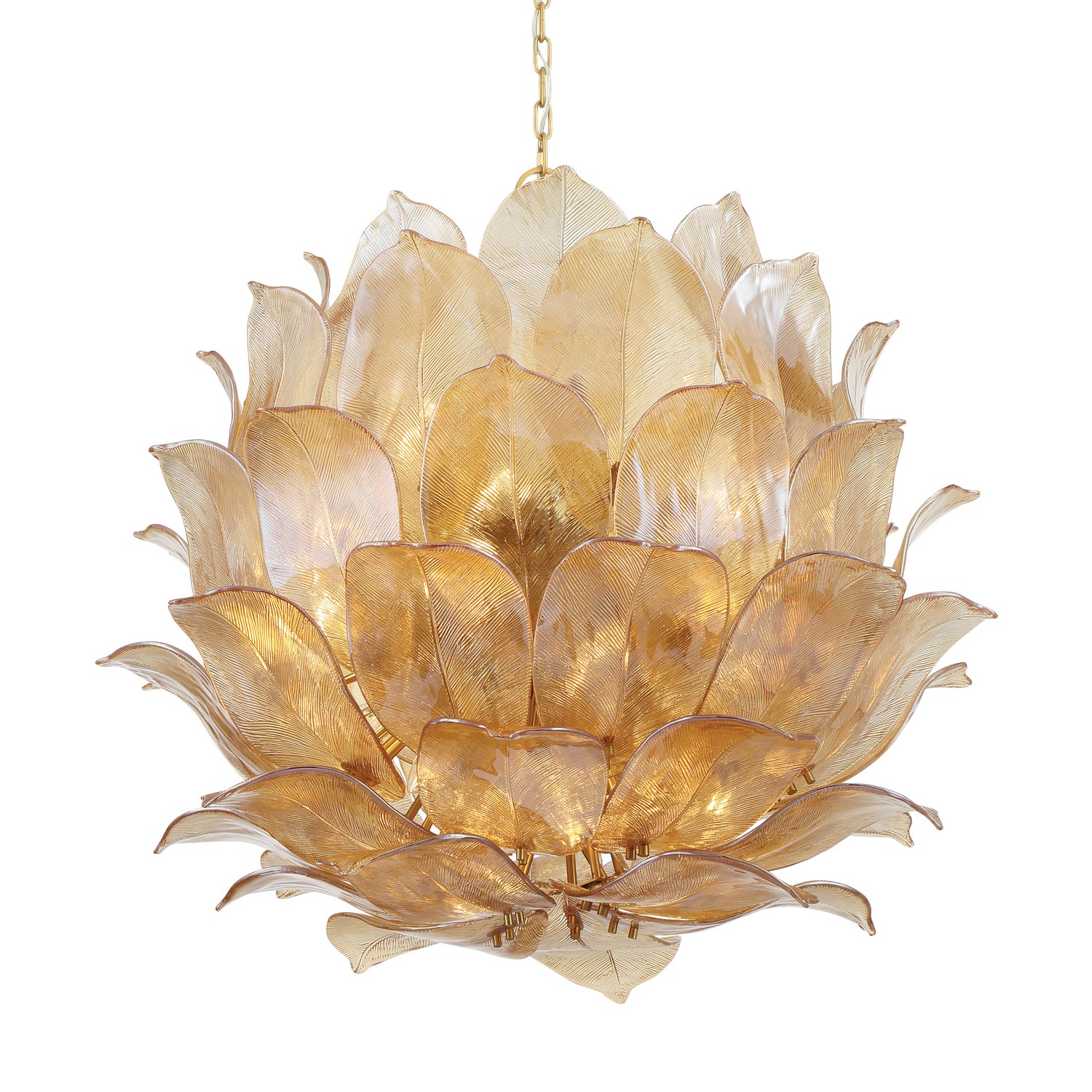 Legacy Brass Pendant from the Orchid Collection