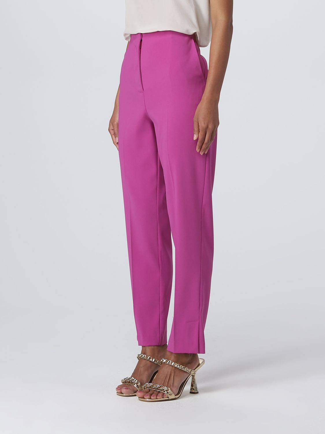 Pants Woman color Strawberry