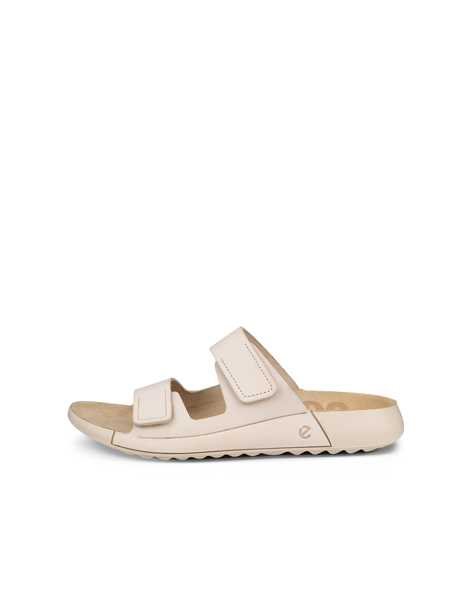 Cozmo - Women's Nubuck Two - Strap Sandal - Beige