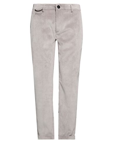 Man Pants Light grey Size 32 Cotton, Elastane