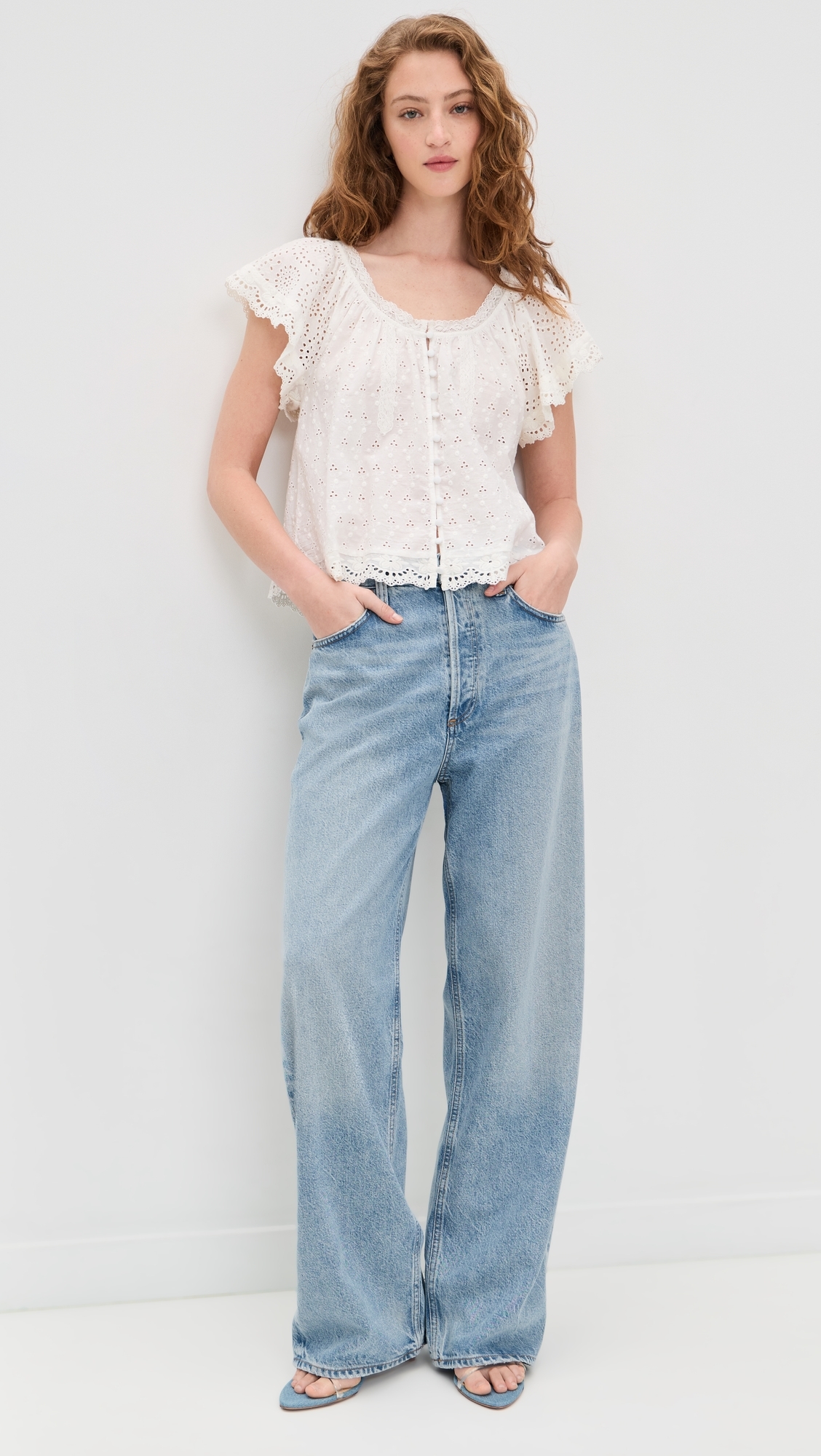 Odette Ember Top Off White