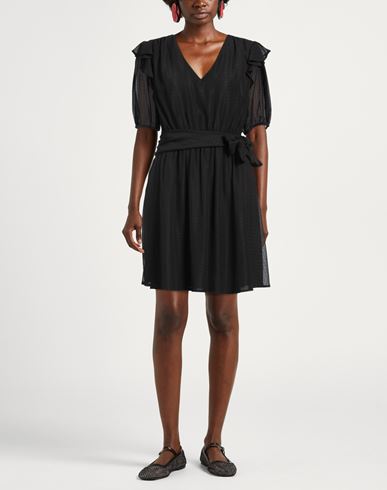 Maison Scotch Woman Mini dress Black Size 0 Polyester