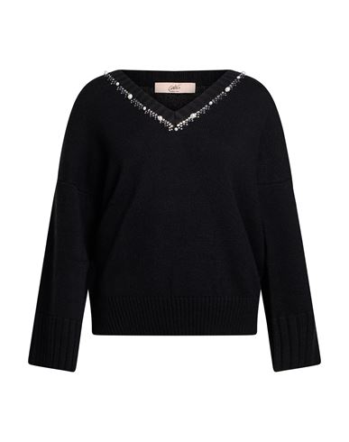 Woman Sweater Black Size 6 Polyacrylic, Alpaca wool, Polyamide, Polyester