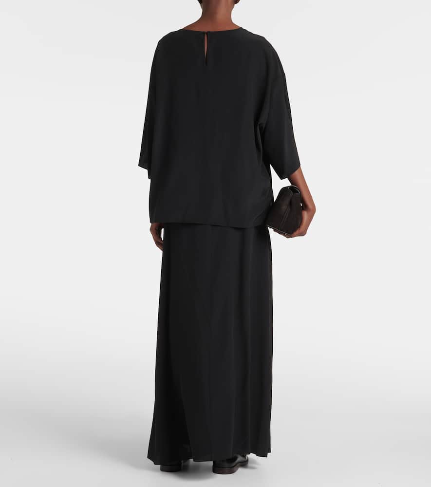 Zenni silk T-shirt