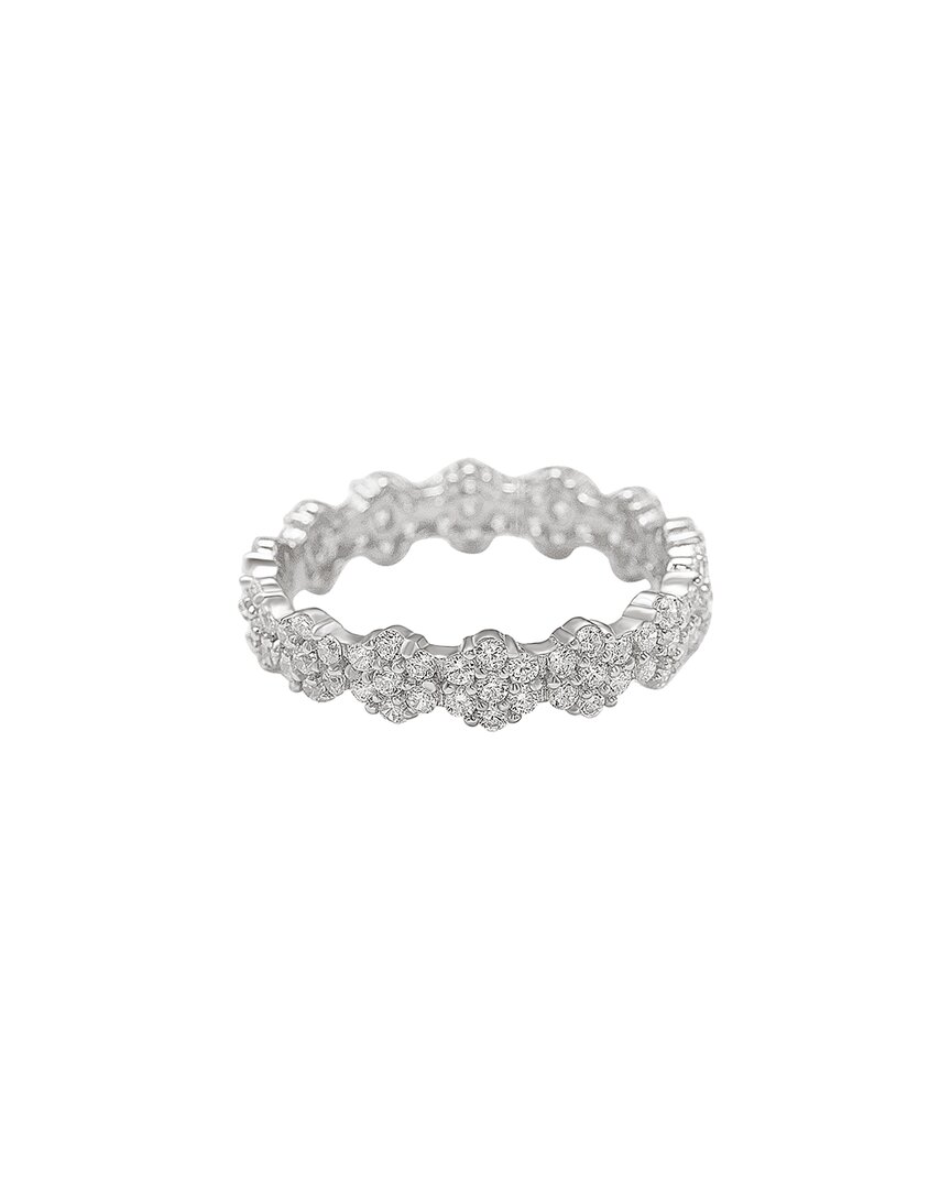 Silver Cz Stackable Ring