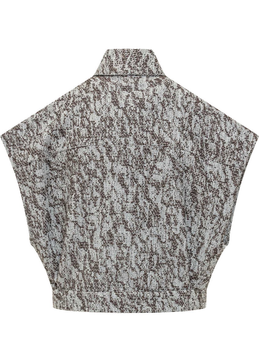 Black Boxy Graphic Shirt
