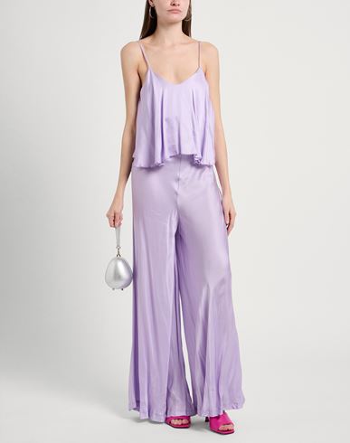 Woman Jumpsuit Mauve Size S Viscose