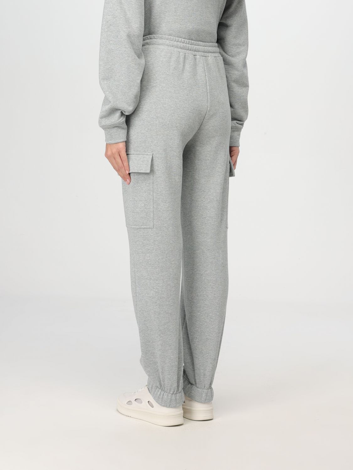 Logo-plaque track trousers - Grey