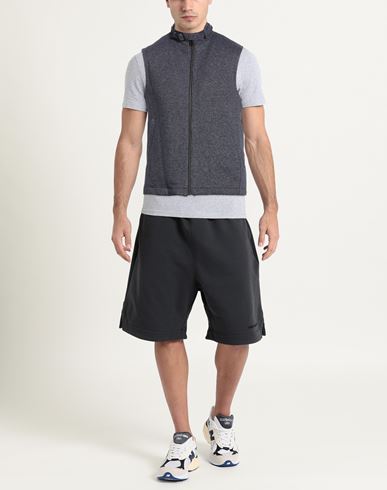 Man Vest Midnight blue Size 36 Cotton, Polyester