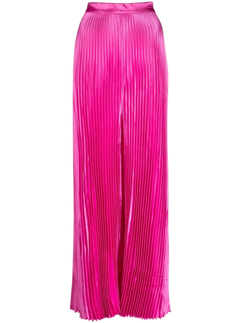 High waisted wide leg pants