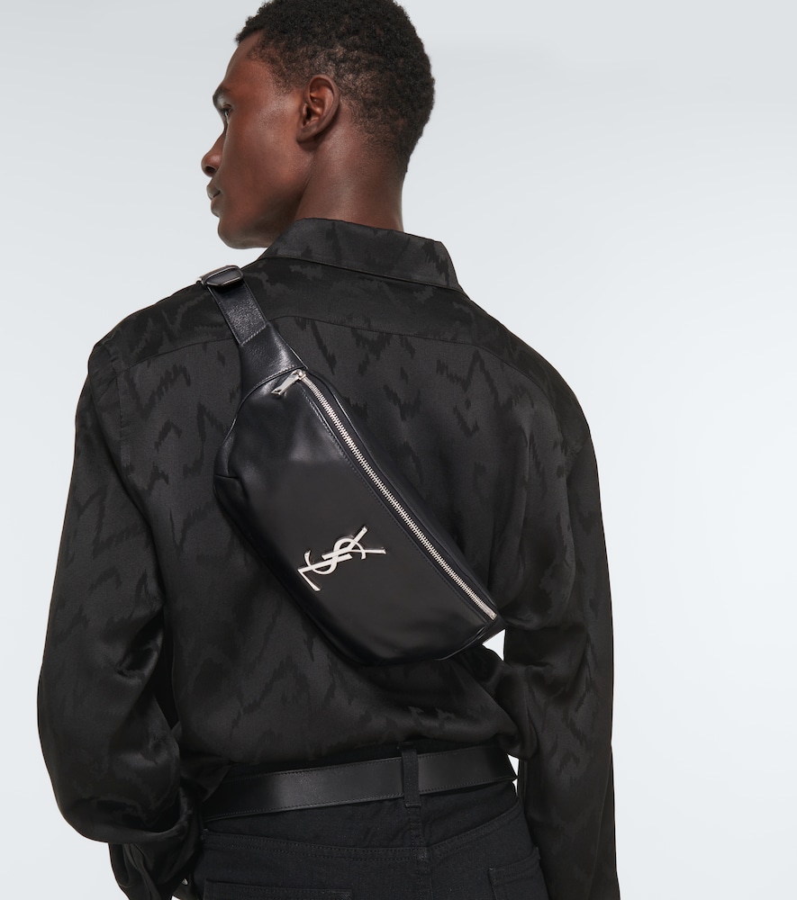 Saint Laurent Cassandre leather belt bag