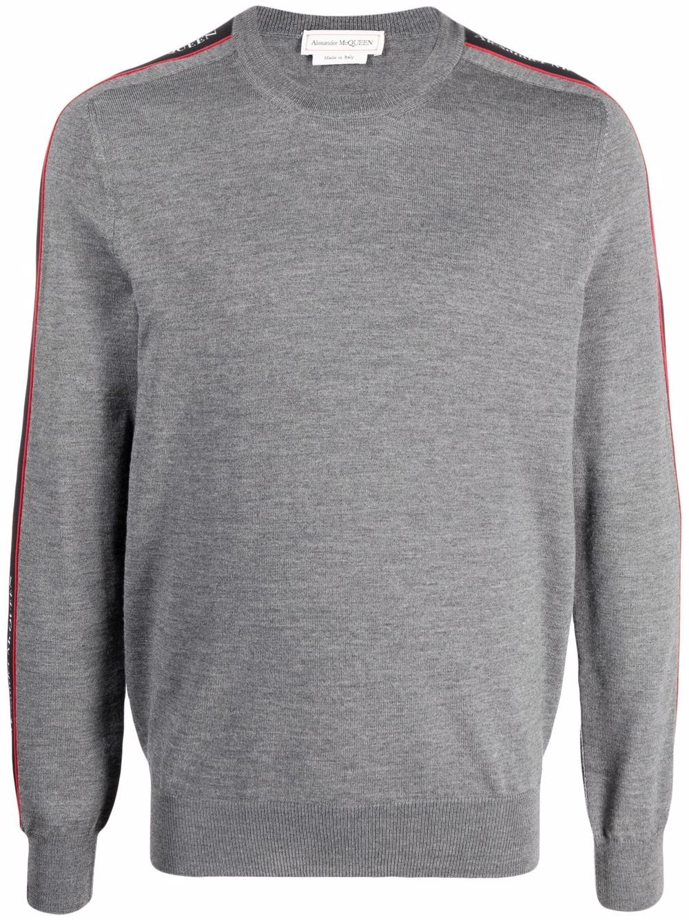 Logo-tape jumper - Grey