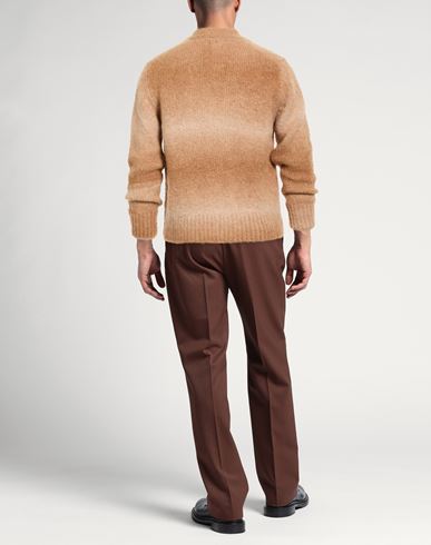 Man Cardigan Camel Size 36 Alpaca wool, Polyamide