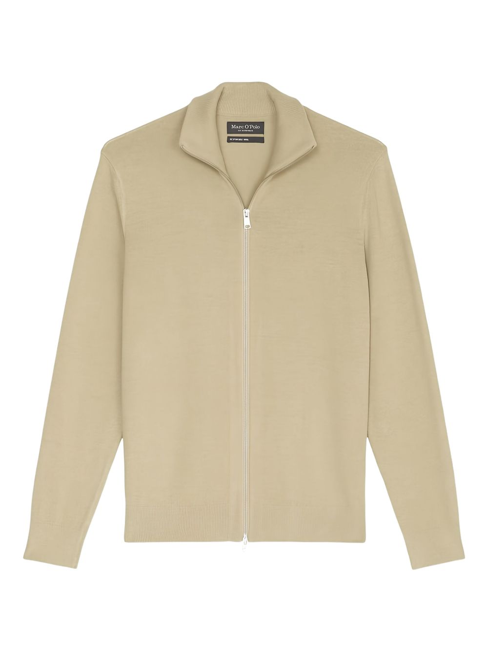 Zip-up cardigan - Neutrals