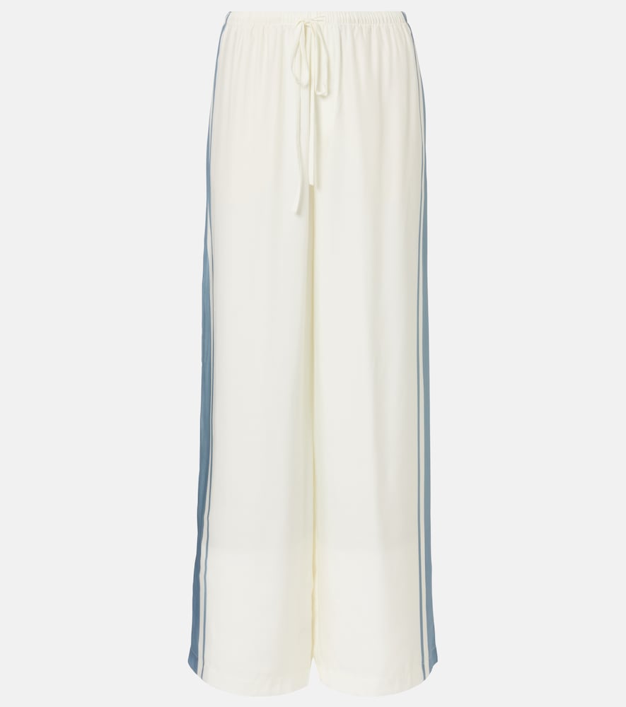 Lilou silk wide-leg pants