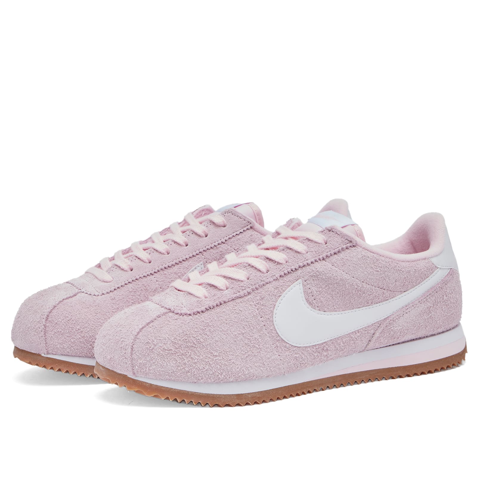 Women's Cortez Vntg W Sneaker in Pink/Brown