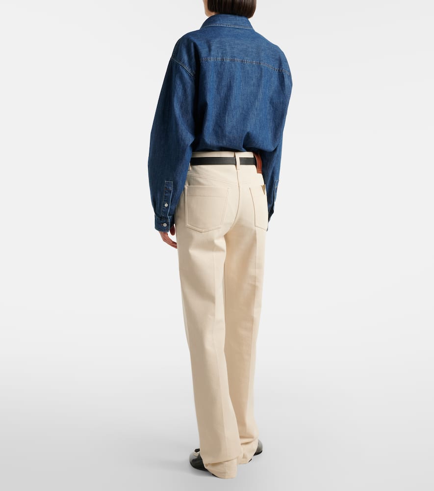 VGold straight jeans