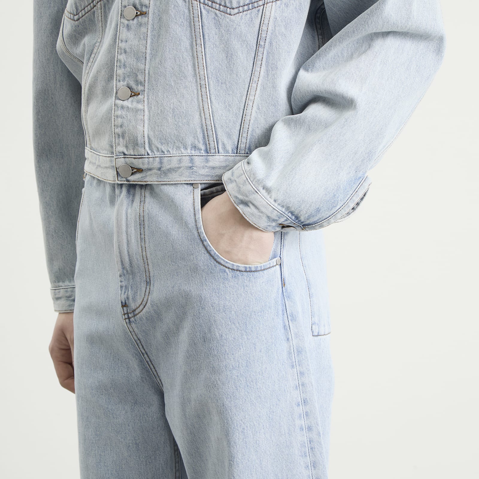 Entire Studios Gem Jeans in Old Blue - Blue. S also in