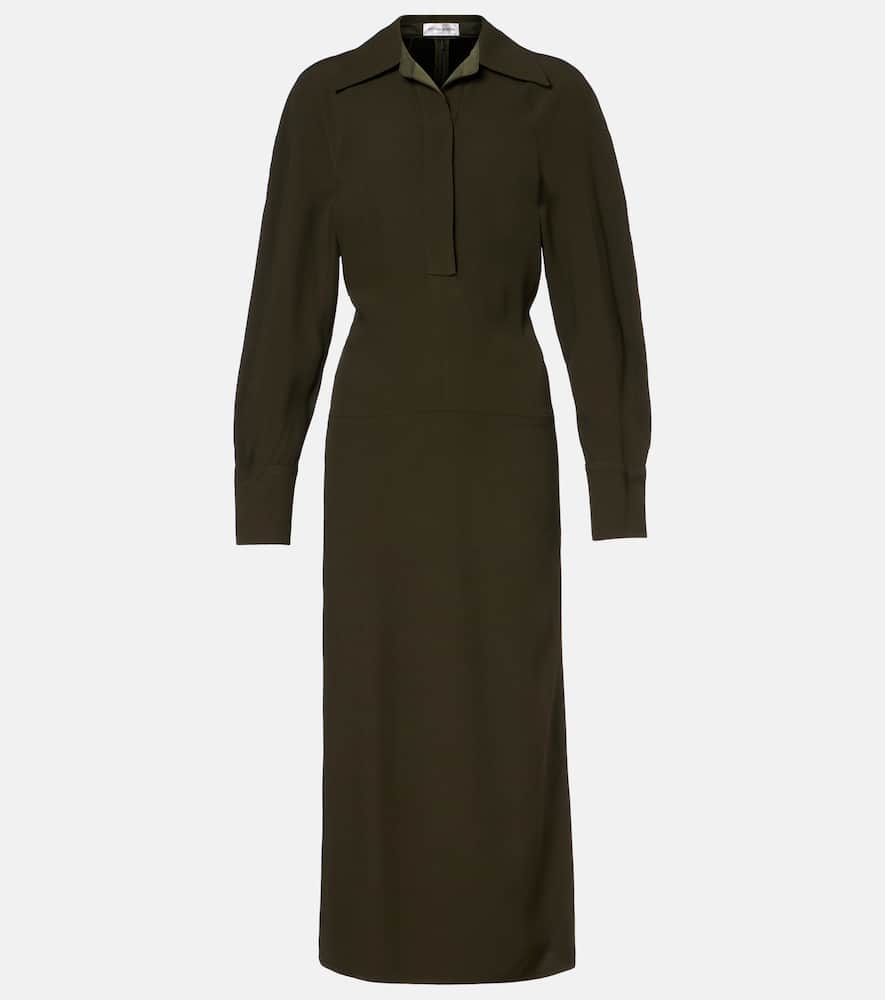 Asymmetric midi dress
