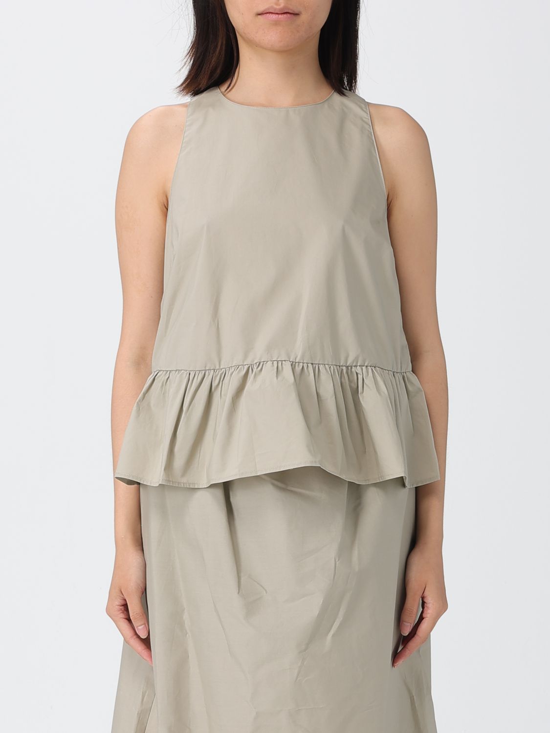 Top Woman color Brown