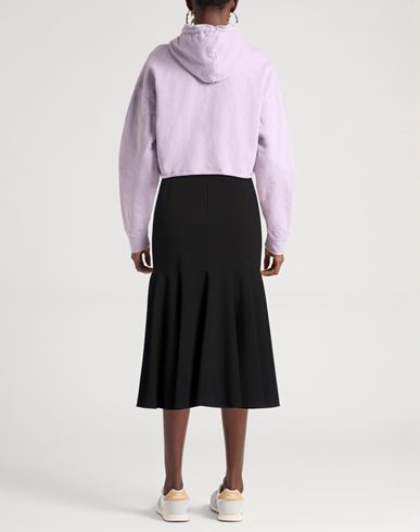 Woman Midi skirt Black Size 4 Polyester, Viscose, Elastane
