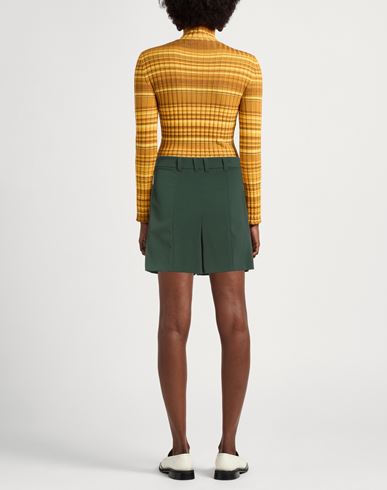 Woman Shorts & Bermuda Shorts Dark green Size 8 Polyester, Elastane