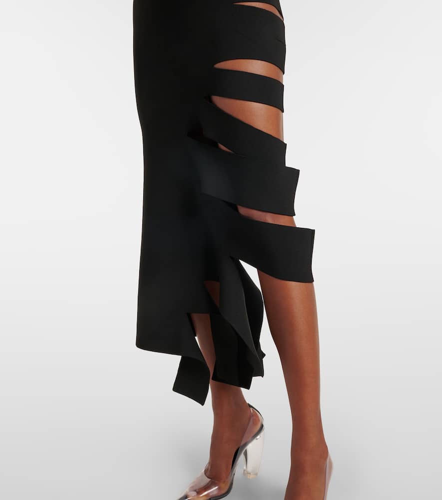 Cutout midi dress