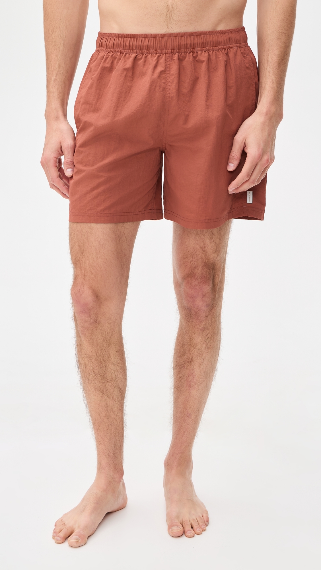 Solid Sebastian Swim Trunks 5.5 Saltstone
