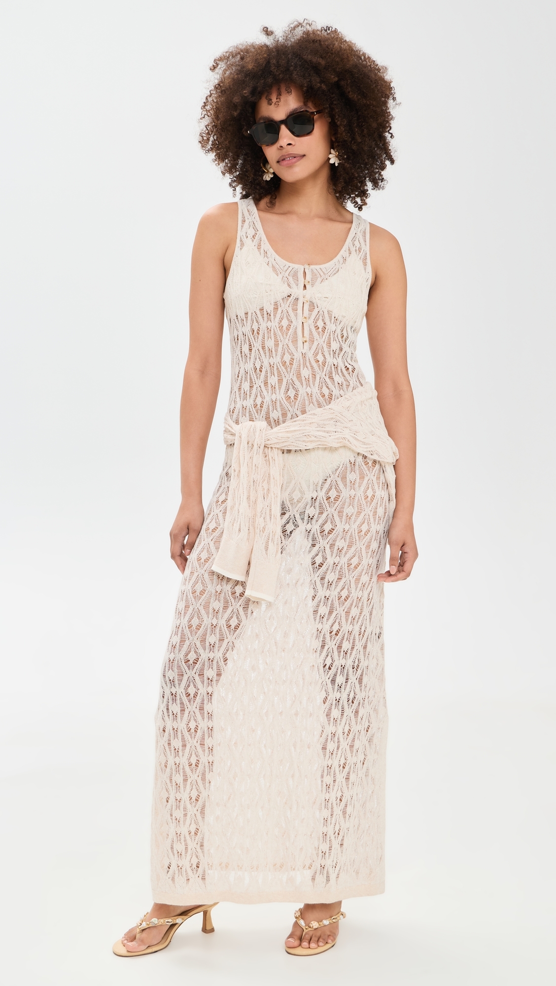 Caramel Knitted Dress Caramel