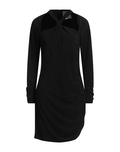 Woman Mini dress Black Size 6 Polyester, Elastane