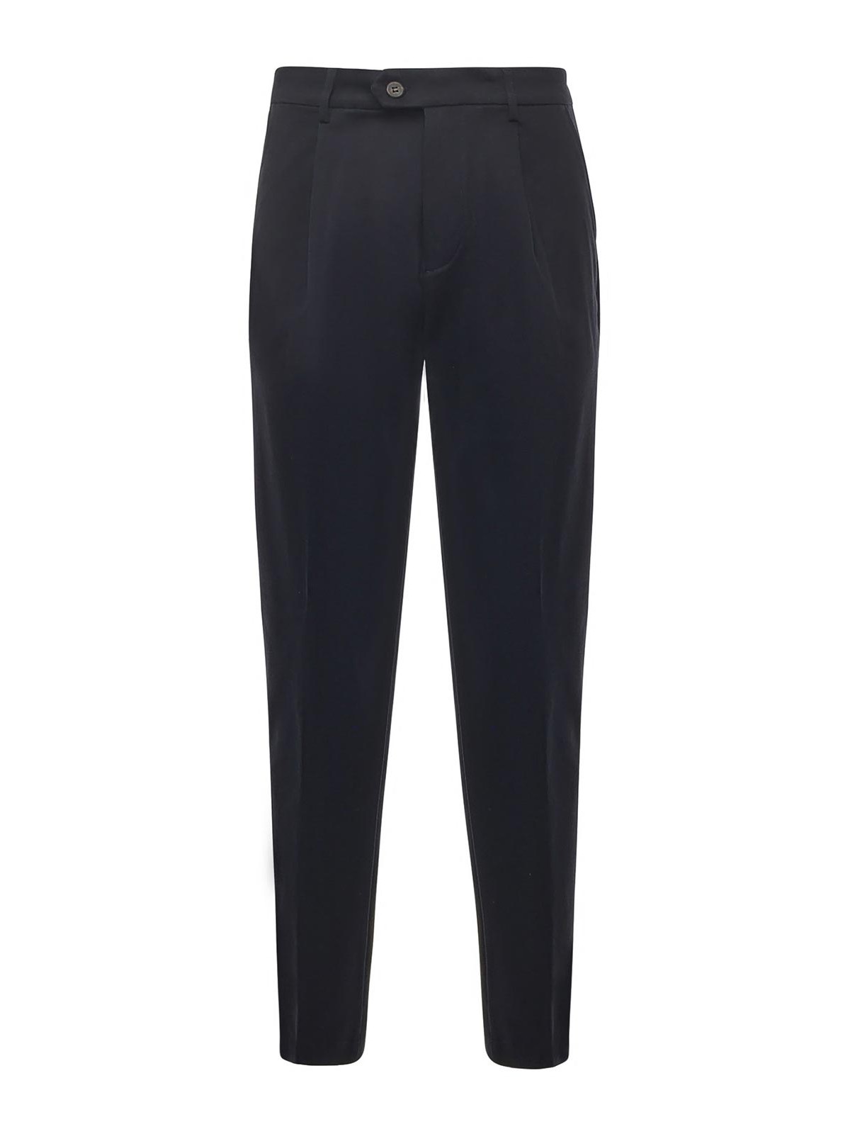 Cotton And Cashmere Trousers
