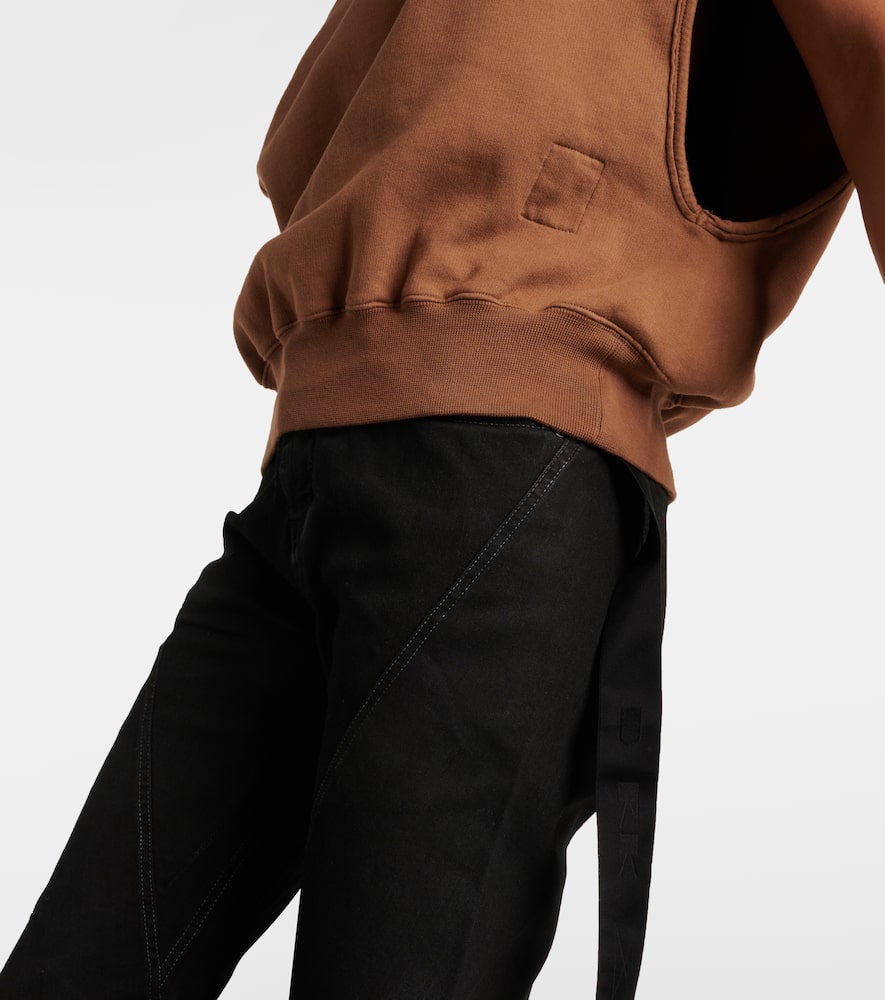 Rick Owens Oversized cotton jersey top