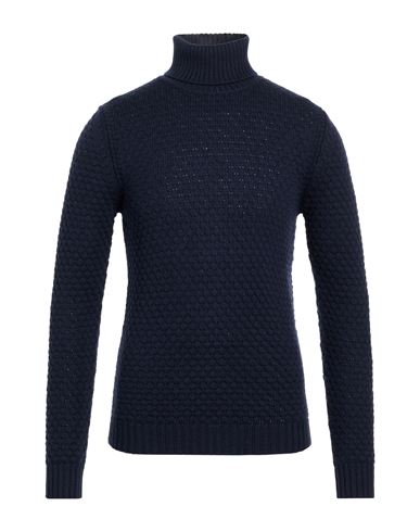 Rakkì Wear Man Turtleneck Navy Size 40 Merino Wool