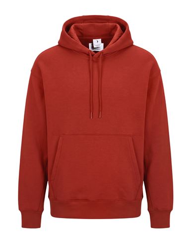 Man Sweatshirt Rust Size M Cotton, Wool, Nylon
