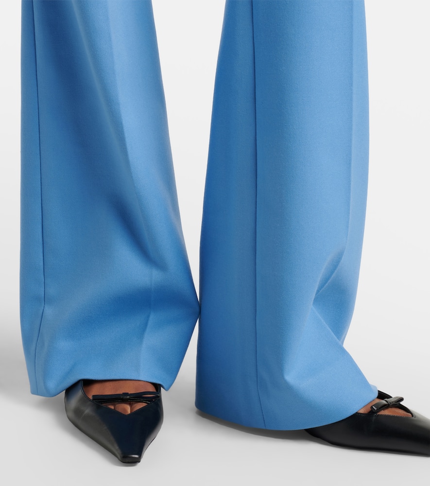Melvin twill flared pants