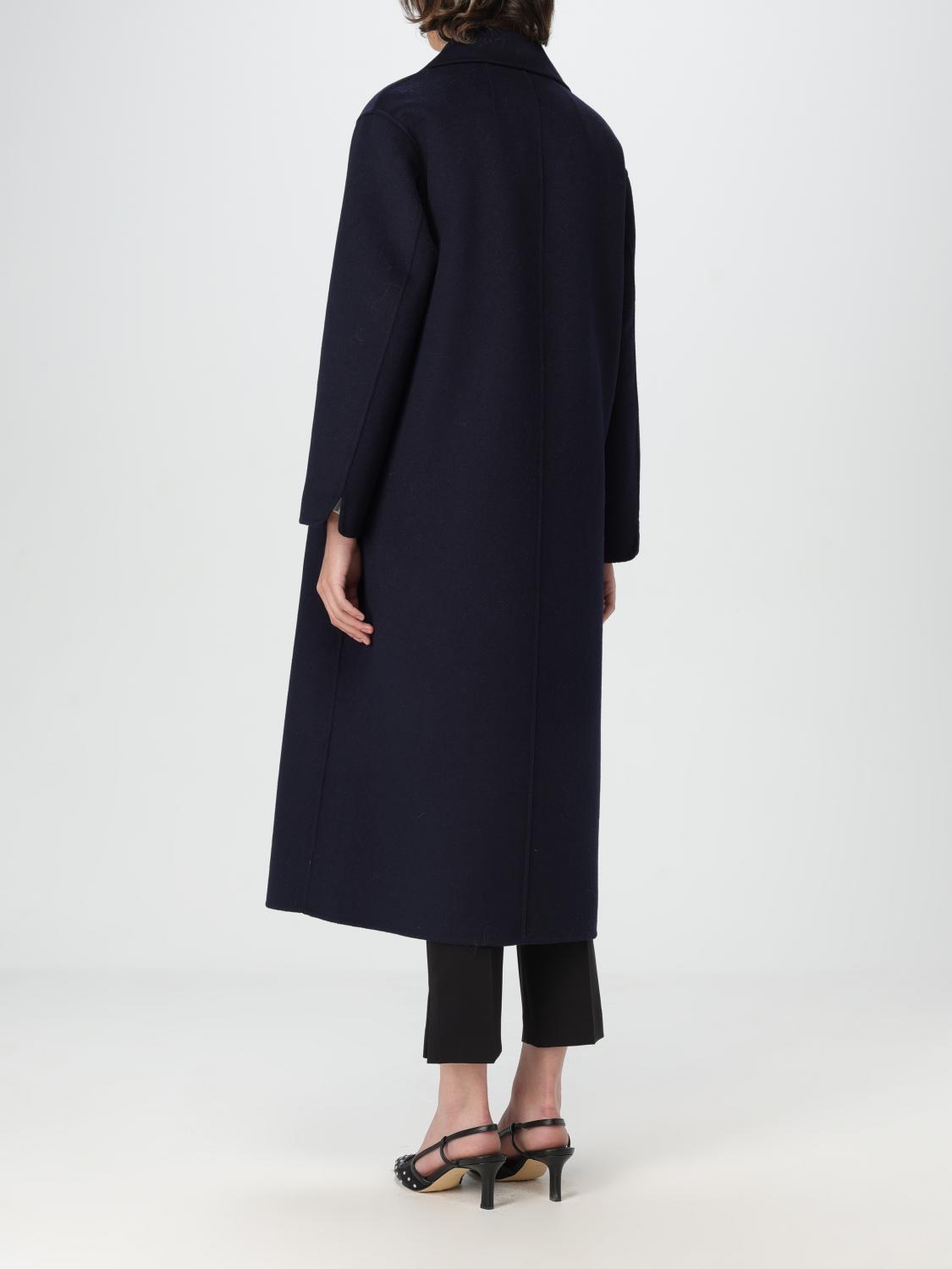 Coat Woman color Blue
