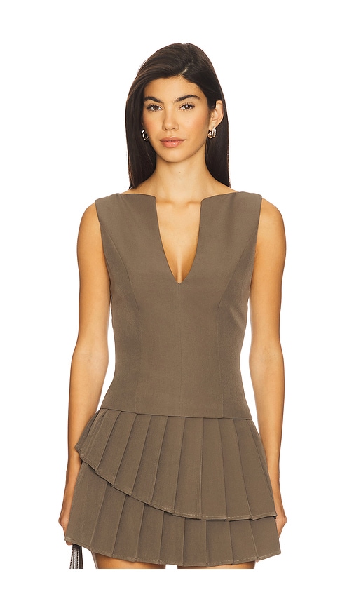 Superdown Marlowe Top en Grey.  XS. Also en