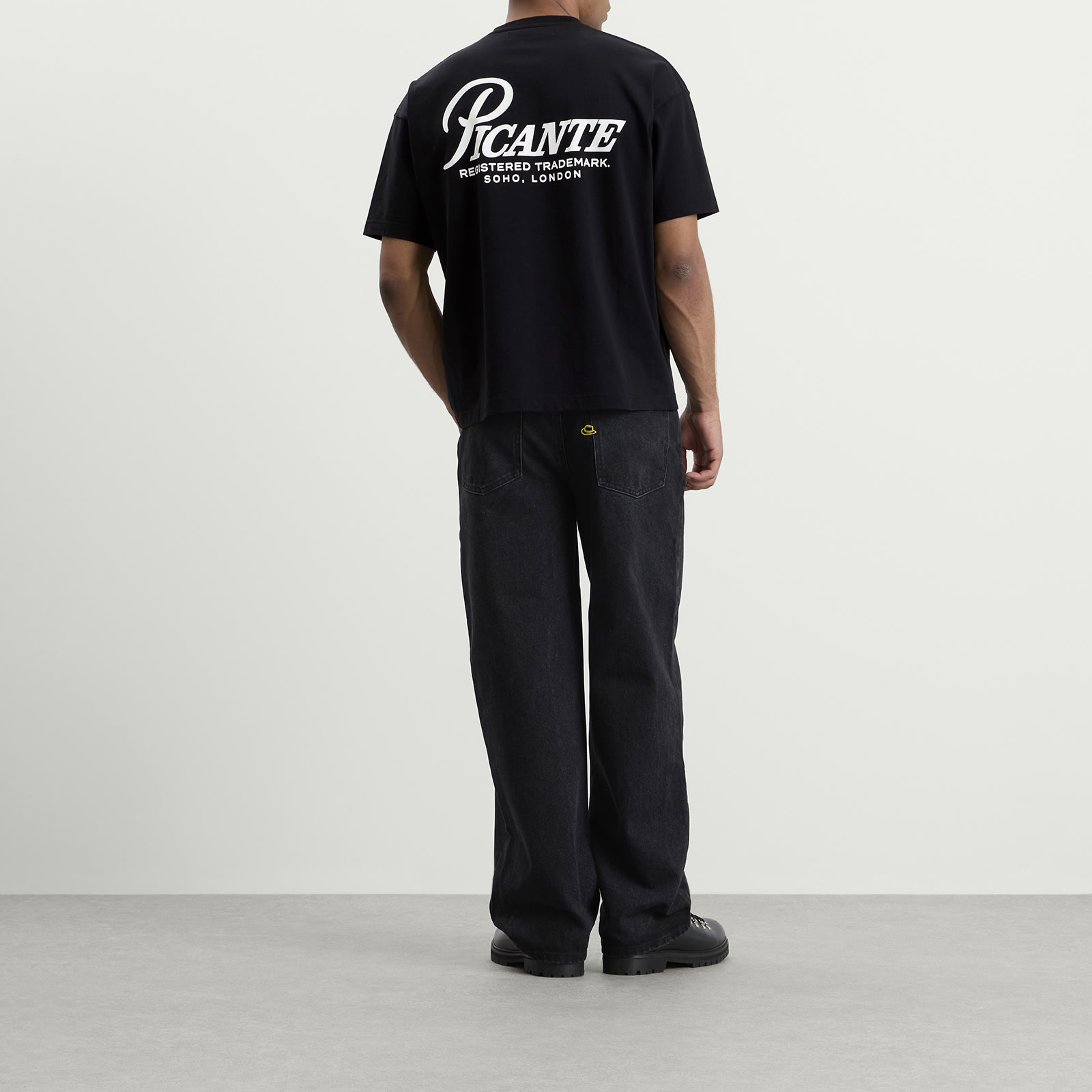 Men's Record T-Shirt Black