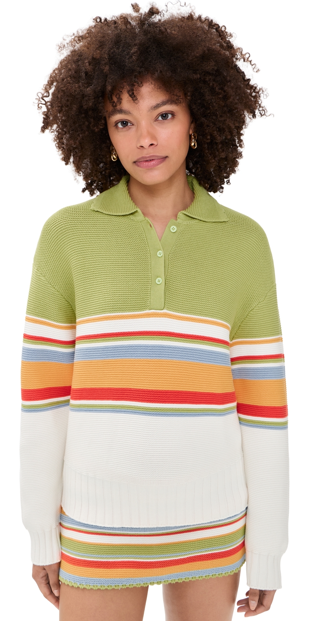 The Cleo Pullover St. Barths Stripe