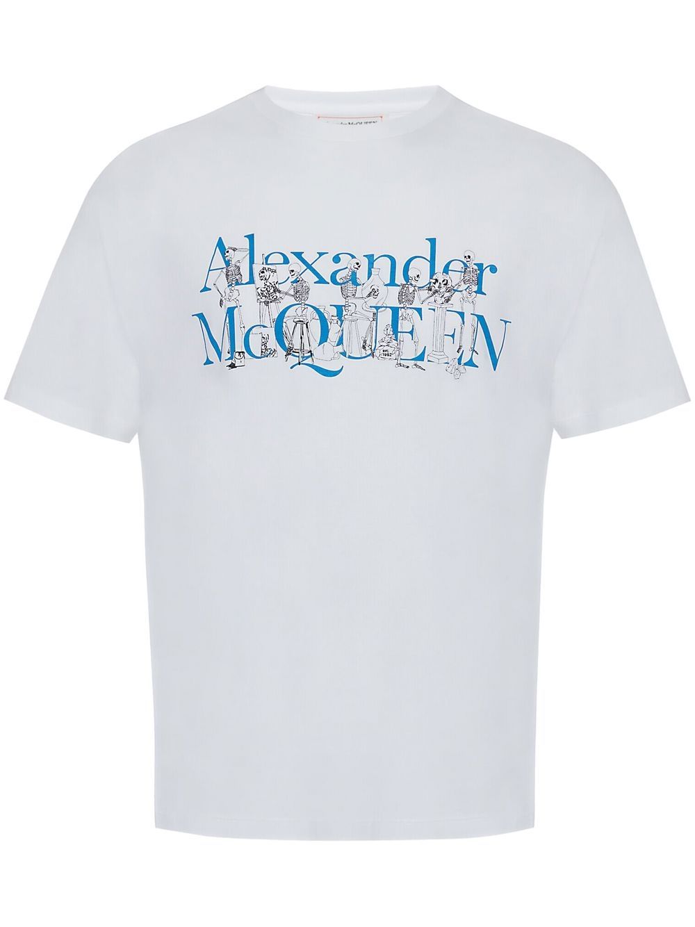 Logo-print crew-neck T-shirt - White