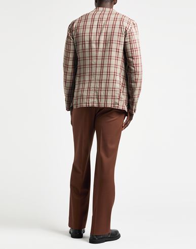 L. b.m. 1911 Man Blazer Taupe Size 42 Cotton, Linen, Silk